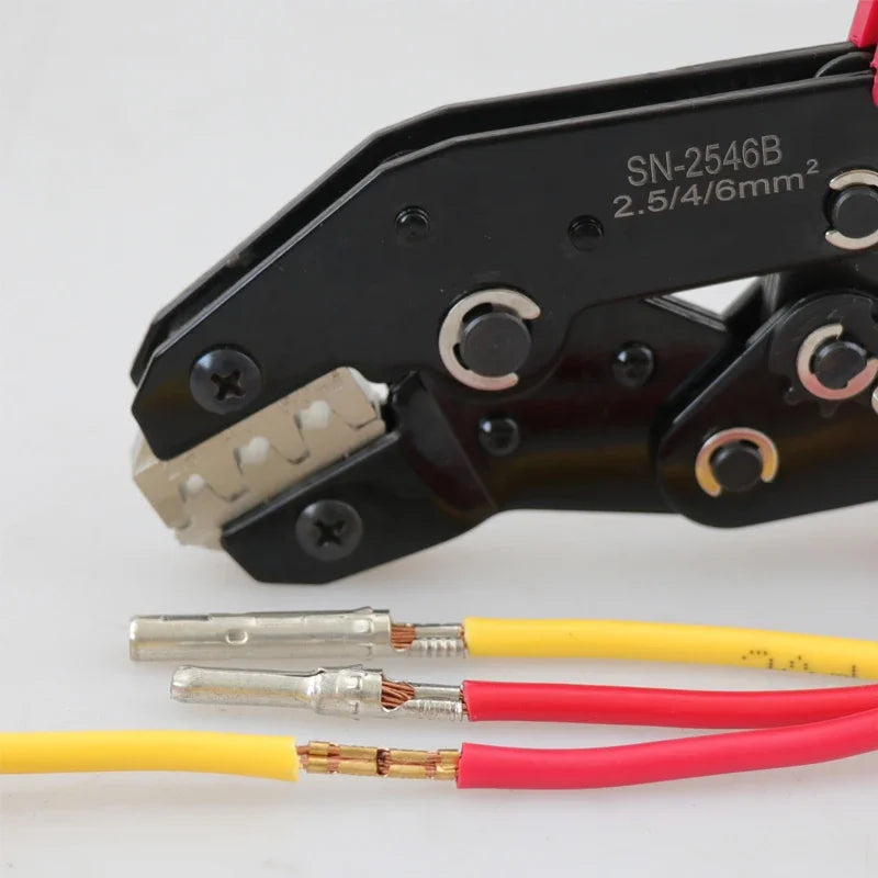Crimping Pliers Set Terminal Eletrico Wire Clip Connector Electric Wiring Tools Crimper For MC Tool Plier Solar Energy 2546B 4
