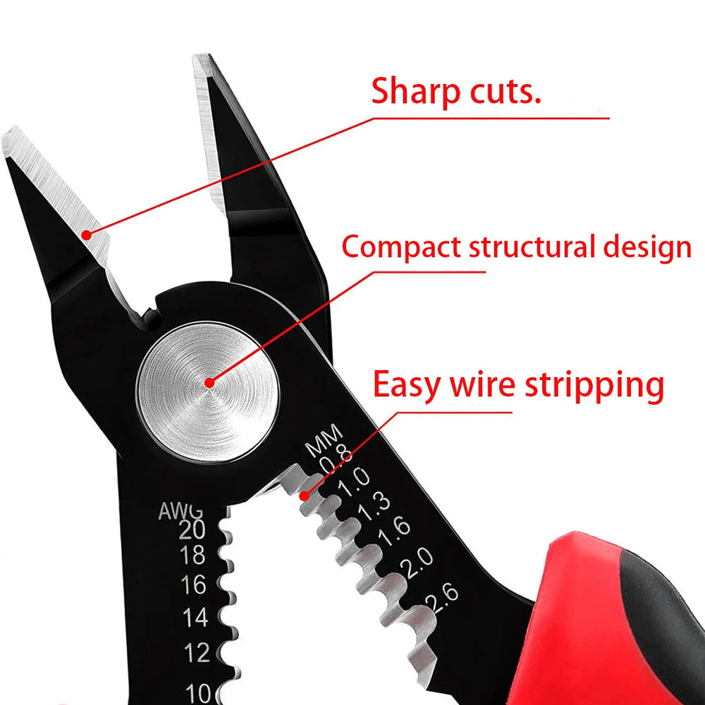 Wire Stripper Pliers Automatic Stripping Cutter Cable Wire Crimping Electrician Repair Tools Wire Stripper Tool hand tools