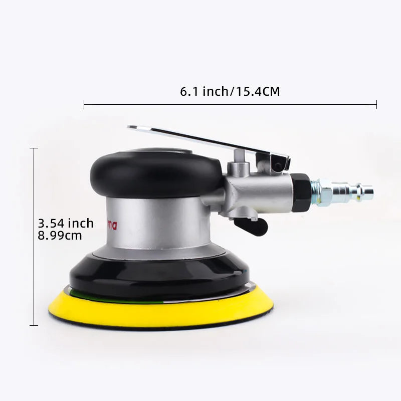 5/6 inch Pneumatic Sander Air Sander Sanding Machine Polisher Tool 125mm/150mm Air Power Sander