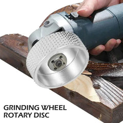 Wood Angle Grinding Wheel Angle Grinder Wood Carving Disc Aperture 16mm/22mm Wood Grinding Shaping Disc for Angle Grinders