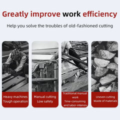 Mini Electric Circular Saw 110V/220V Multifunctional Cutter for Tile Metal Wood DIY Woodworking Power Tool