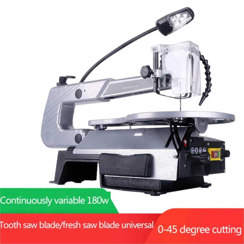 Electric Jigsaw Desktop Woodworking Wire Saw DIY Pull Saw Wire Saw Carving Saw Tool Ji Generating Circular Saw