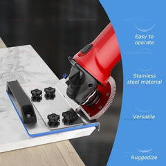 Angle Grinder Stand for Tile 45 Degree Chamfer Cutting Tool for Ceramic Stone Tile Edge Beveling and Finishing Perfect for DIY