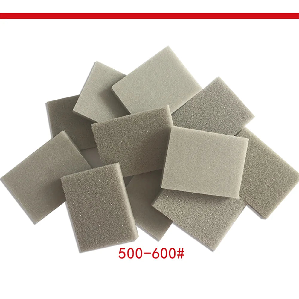 Sanding Sponge Sandpaper 30*40mm 20 Pcs Assorted 300-1500 Grits Sand Block Pad for Sanding Metal Drywall Wood Car Polishing ﻿
