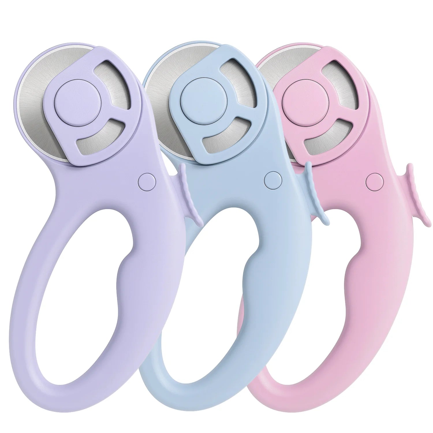 Rotary Cutter For Cricut Vinyl,Ergonomic Handle for Fabric,Leather,Quilting,Patchworking,Sewing Crafting Tool (Rotary Trimmer)