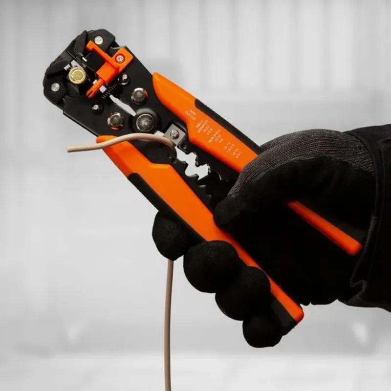 B84B-Crimping And Cutting Wire Stripping Tool 3-In-1 Automatic Wire Stripper Tool For Professionals And DIY Enthusiasts Crimper