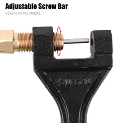 420-530 Chain Breaker Cutter For Motorcycle Bike ATV Repair Tools Universal Link Splitter Pin Remover Carbon Steel Spanner