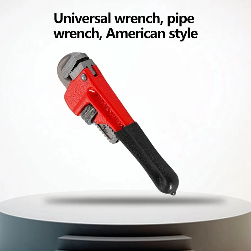 Heavy Duty Straight Pipe Pliers Wrench Convenient Labor-saving Universal Wrench Water Pipe Pliers Household Maintenance Tool ﻿