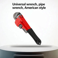 Heavy Duty Straight Pipe Pliers Wrench Convenient Labor-saving Universal Wrench Water Pipe Pliers Household Maintenance Tool ﻿