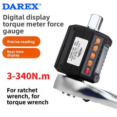 DAREX Ratchet Wrench Digital Electronic Torque Tester with Display 3 - 200N.m High - Precision for Accurate Torque Measurement