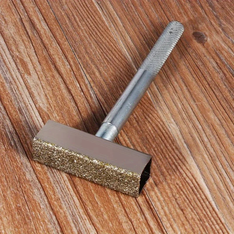 Grinding Wheel Trimmer Bench Grinder Tool Rest Grinding Wheel Ressing Tool for Truing Grinding and Deburring Wheels