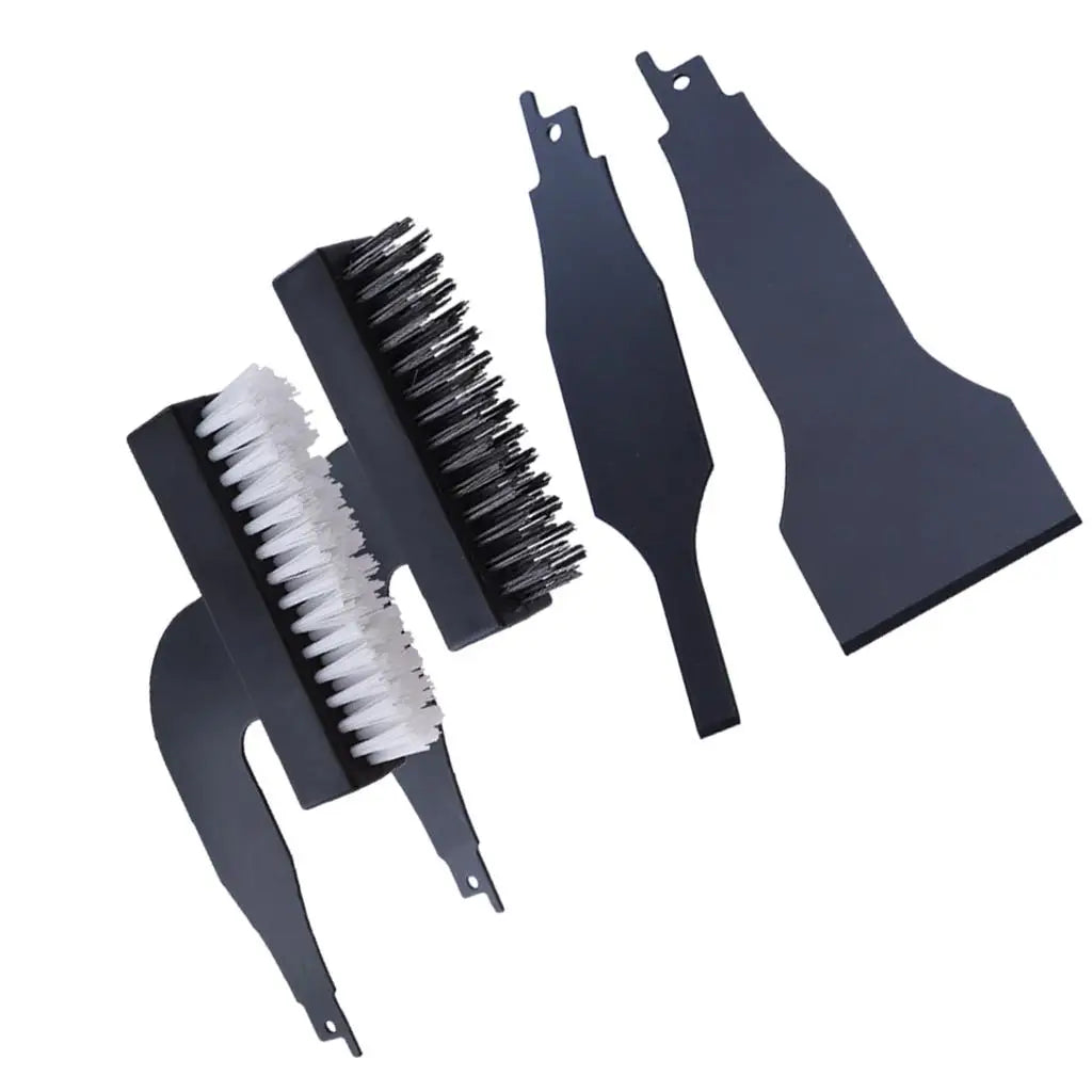 Reciprocating Saw Attachment Remodeling Kit,Electric Cleaning Shovel Wire Brush,Removal Ground Mud,Reciprocating Brush