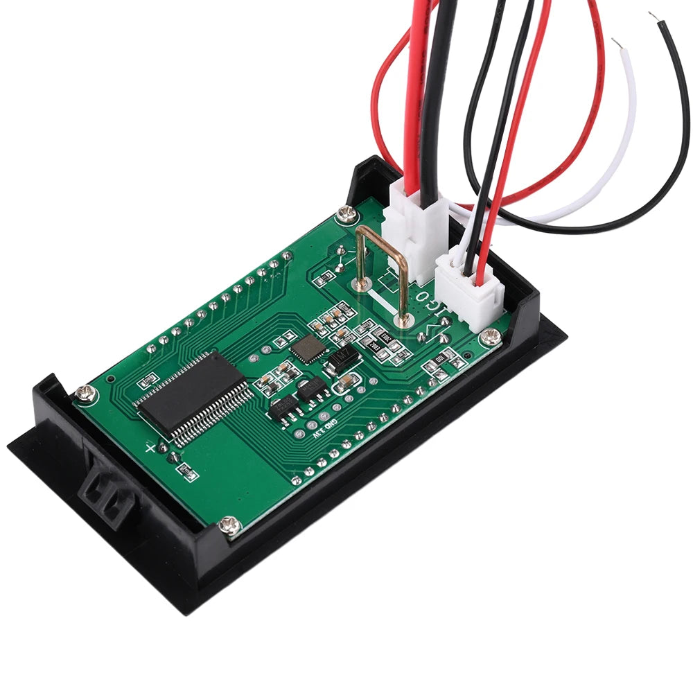 Three-digit Digital Voltage Tester DC 100V 10A Voltmeter Current Power Meter Ammeter Wattmeter Monitor Electronic DIY