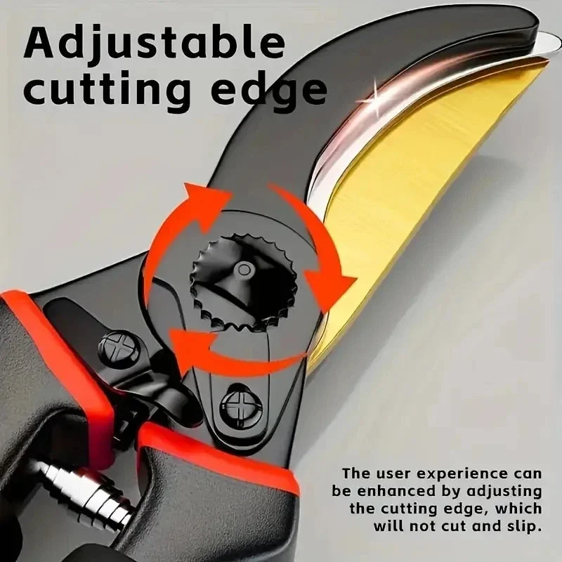 Garden Pruning Shears Plant Trim Horticulture Hand Pruner Shrub Garden Scissor Orchard Branch Shear Professional Pruning Tool