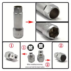 17PCS Ratchet Socket Wrench Kit Auto Repairing Tool Set Car Maintenance Ratchet Torque Wrench Combo Professional Socket Set for