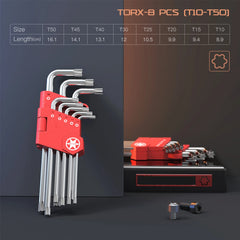 1005006236479367Allen Wrench Set 35 Piece Hex Key Set Metric Allen Key Set S2 Steel And CRV SAE 3/64-3/8 inch / MM 1.5-10mm / TO