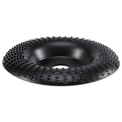 AA81-Grinder Wheel Disc 4 Inch Wood Shaping Wheel, Wood Grinding Shaping Disk For Angle Grinders With 5/8Inch Arbor