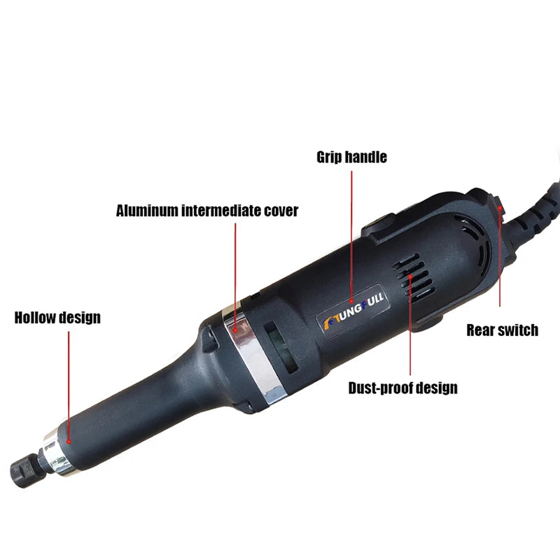 Electric Grinding Machine Electric Carving Machine Small Hand-held Electric Tool Direct Grinding Machine Grinding Die Polishing