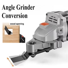 Angle Grinder Complete Multifunctional Sanding Machine Electric Grinding and Cutting Shovel Professional Angle Grinder
