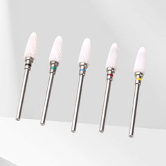 Ceramic Nail Drill Bit Electric Manicure Drills For Machine Milling Cutter Nail Burr Pedicure Accessories Tools