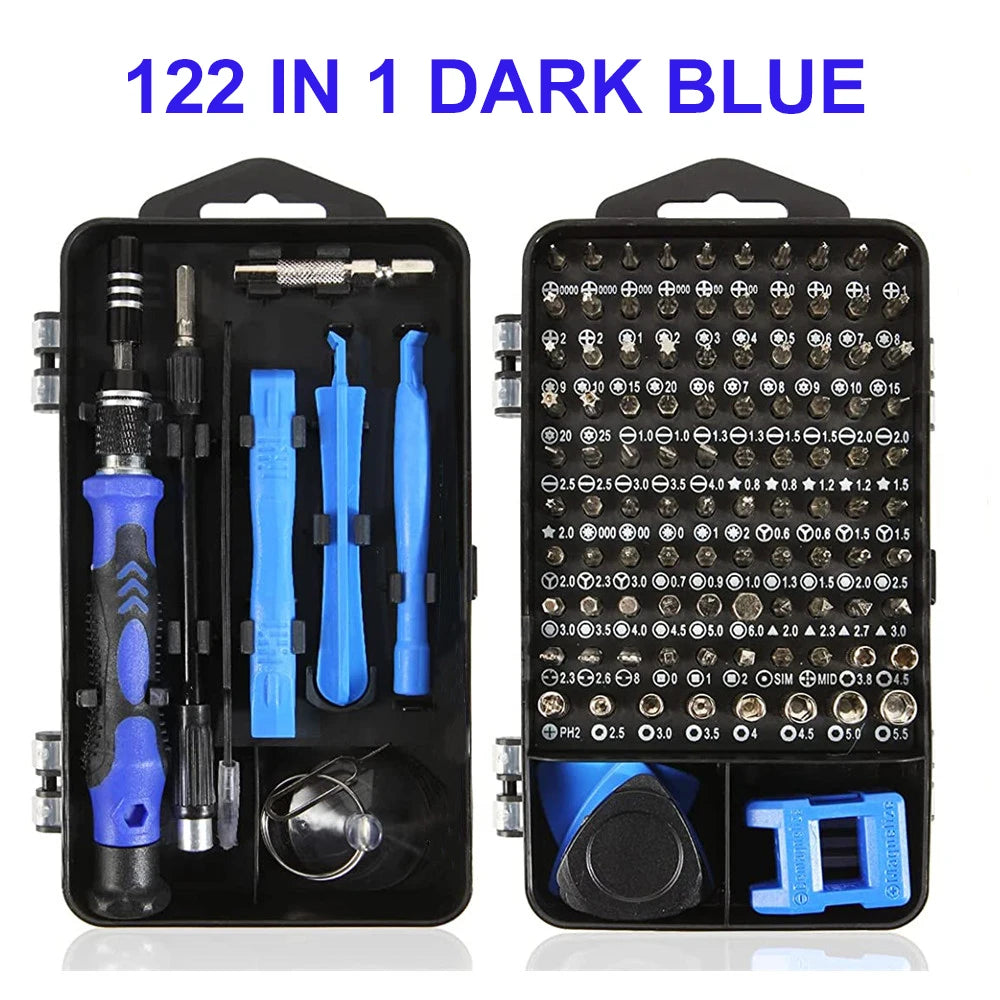 Screwdriver Set  Magnetic Torx Phillips Screw Bit Kit WOZOBUY With Electrical Driver Remover Wrench Repair Phone PC Tools