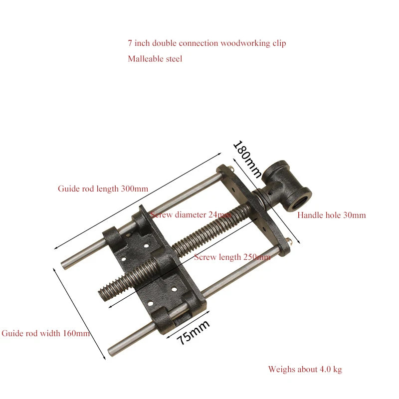 7/10.5 Inch Woodworking Vise, Woodworking Table Clamp Table Clamp Vise Vise Woodworking Fixture, Woodworking Bench Vise