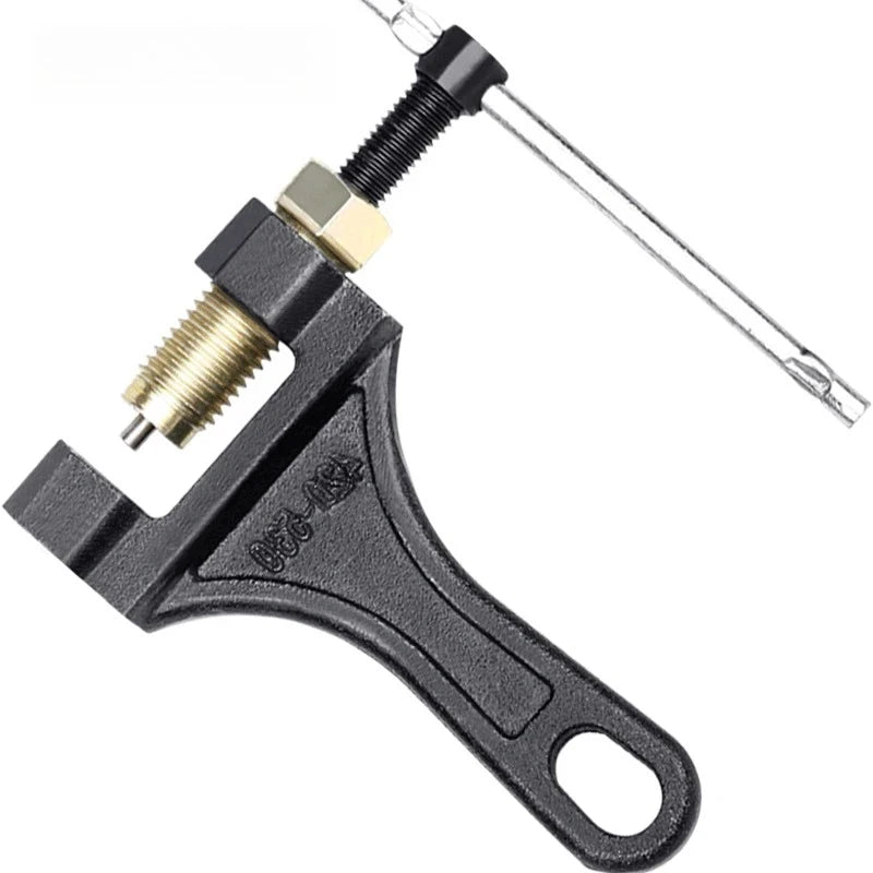 Motorcycle Chain Breaker Link Removal Splitter Tool 420 428 520 530 Chain Cutter Riveting Tool for 420-530 Chains