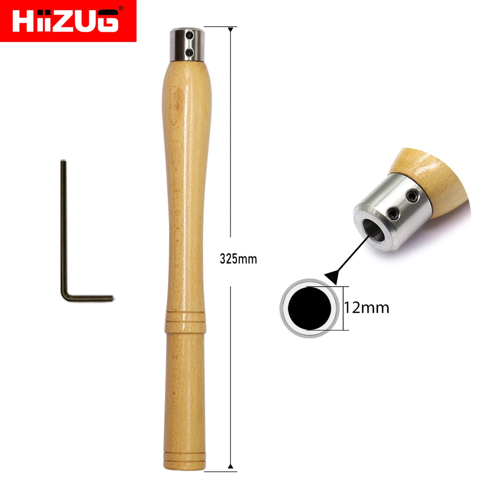 Wood Turning Lathe Tools Carbide Tipped Lathe Chisel Handle Tool for Wood Hobbyist or DIY or Carpenter