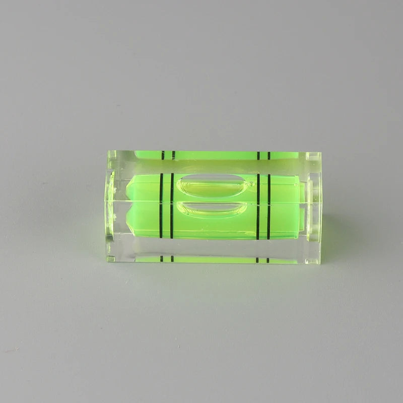 Large Square Dual Line Bubble Level Mini Spirit Level Small Leveling Tool with Mini Bubble