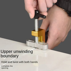 2 in 1 Glass Ceramic Tile Cutter with Knife Wheel Diamond Glass Cutter Breaking Pliers Manual Tile Glass Cutting Tool Hand Tools