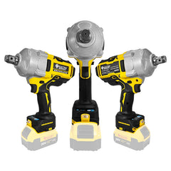 3/4inch Brushless Torque Impact Wrench 2200N for Heavy Industry Auto Repair HomeDiy Handheld Tool For Dewalt 20V Battery Pin