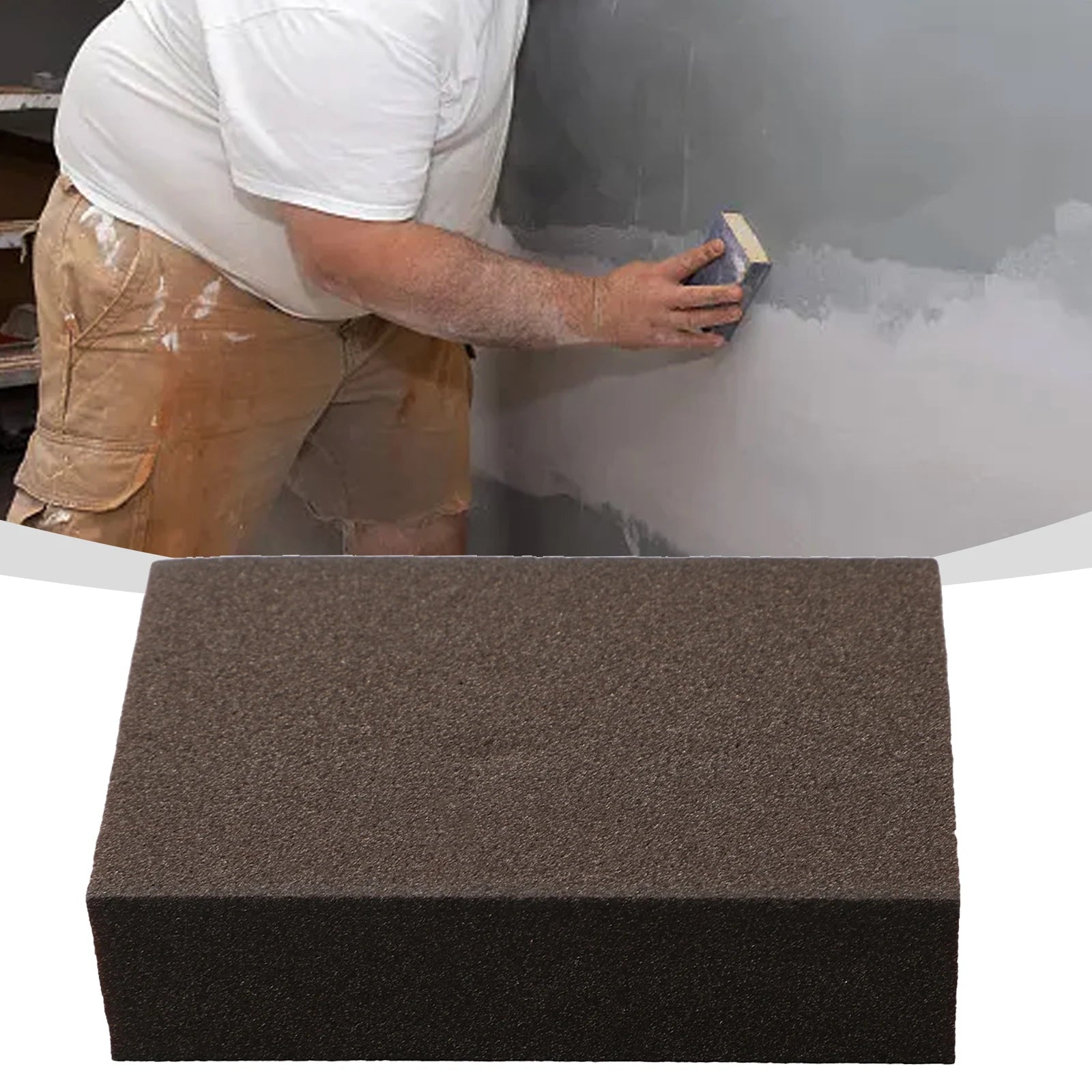 Sanding Sponge Blocks Grit 60 80 100 120 180 240 320 Wall Grinding Sponge Sand Block Sandpaper Wet/dry Use