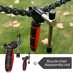 Bicycle Chain Cutter Tool – Heavy Duty Chain Break Tool with Red Handle, for Derailleur & Single-Speed Chains
