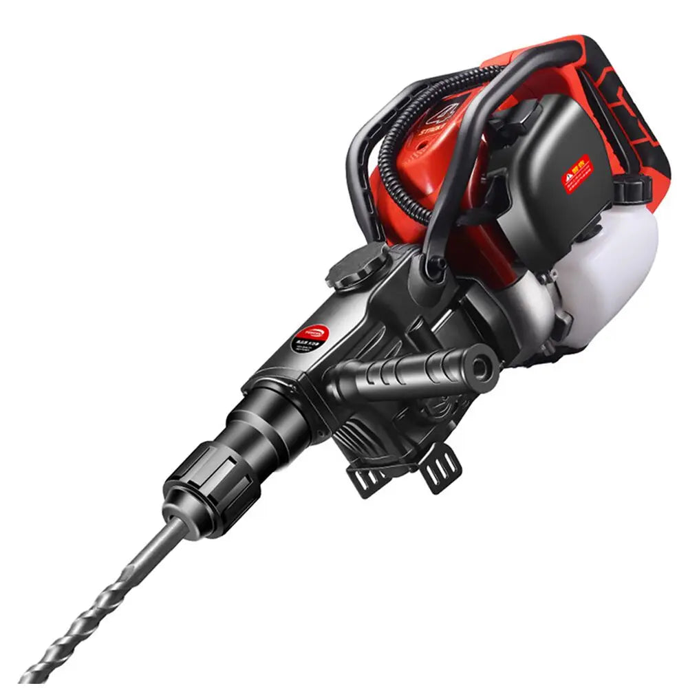 fuel hammer drill2200W Multifunction oil hammer rock drilling machine breaking stone Crushed electric pick Tool Impact Drill