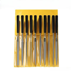 10pcs/set Metal Needle File Set Wood Rasp Metal Polishing Hand FileTools Steel Rasp Needl Filing For Metal Glass Stone Wood Carv