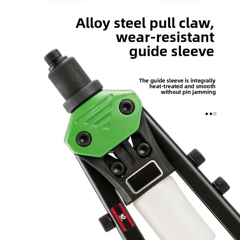 Rivet gun, double handle riveting gun, dynamic core pulling and willow pulling gun, rivet gun, cap pulling gun, rivet gun tool
