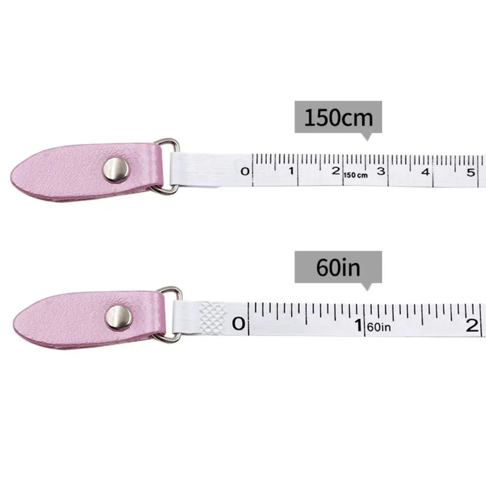 Measuring Tape Leather Retractable Ruler Tape Portable Centimeter Inch Roll Tape Practical Measures Height Ruler Measuring Tool