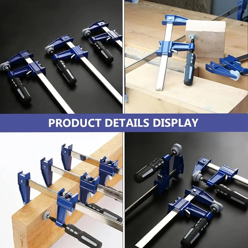Wood Working Heavy Duty Bar Clamp,Adjustable Bar Clamps for Woodworking Quick Clamps F Clamp for Wood Working Home DIY Hand Tool