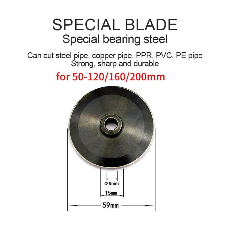 Portable Tube Cutter Metal Scissor Pipe Cutter 14-65mm/110-160mm Dual-purpose Scissor for Copper PVC PPR PE Cutting Tools