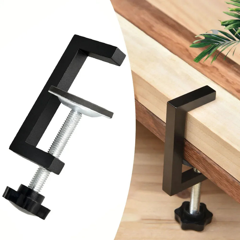 10-57mm Reversed Woodworking Clamp C-Clamp Heavy Duty Metal Clamps Portable For Wood Plastic Cutting Drilling Woodworking Tool