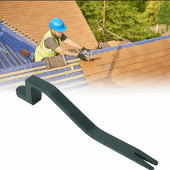 Steel Construction Nail Puller Sturdy Design Snake Shape Pry Bar Green Color Portable Design Nail Remover Tool Furnish Roof