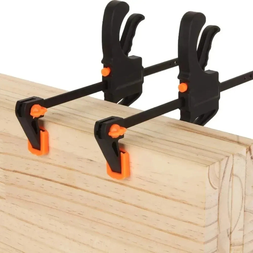 Bar Clamps for Woodworking 4/6/8/10/12/18 Inches Quick Grip Clamps Trigger Clamp One Handed Ratchet Clamp Bar Clamp for Craft